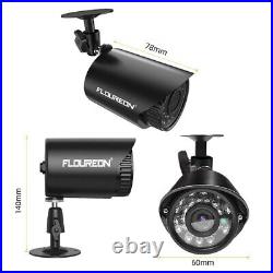 Flouren 1080P HD CCTV Camera Security System Kit 4CH DVR Home Outdoor IR NEW
