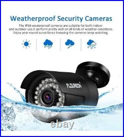 Floureon 1080P HD CCTV Camera Security System Kit 3000TVL 8CH DVR Surveillance