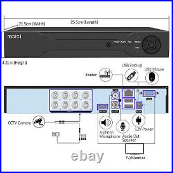 HD 1080P Home CCTV Security System Kit 8CH HDMI DVR with 2MP Night Vision Camera