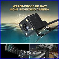HD Car Reversing Camera 170°+ 4.3 LCD Monitor Rear View Kit Night Vision