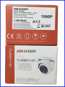 HIKVISION 4K Security Camera System Kit 8CH Turbo HD DOME 1080P (CUSTOM)