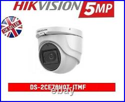 HIKVISION 5MP 4Ch Dvr & 4x HD TVI 5MP Camera's HD CCTV Camera System, NO HDD