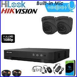HIKVISION CCTV Camera Security SYSTEM 1080P DVR Full HD Audio NIGHT VISION Kit