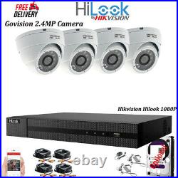 HIKVISION CCTV KIT HILOOK 4CH 8CH Full HD DVR CCTV Security Camera System Kit
