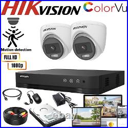 HIKVISION FULL HD CCTV System KIT 1080P Night Vision DVR-motion detection INDOOR