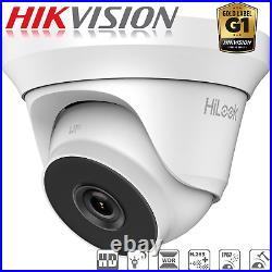 HIKVISION HILOOK CCTV Home SYSTEM 4MP DVR DOME NIGHT VISION OUTDOOR CAMERA KIT