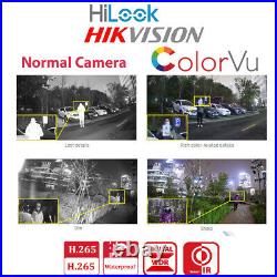 HIKVISION NVR CCTV SYSTEM IP POE UHD 8MP NVR 4K 5MP 24/7 Hrs COLORVU CAMERA KIT