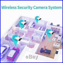 HeimVision 4X Wireless 8CH Surveillance Camera 1080P NVR WiFi Night Vision Kits