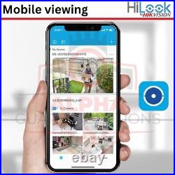 HiLook By HikVision, 3 CCTV system, Full kit, 2MP, built-in mic, ColorVu Tech