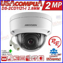 Hikvision 4K Security System NVR KIT 8CH Channel 2MP Dome POE Camera (ORIGINAL)