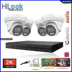 Hikvision 4k Colorvu Cctv System 8mp Dvr Night Vision Security 3k 5mp Camera Kit