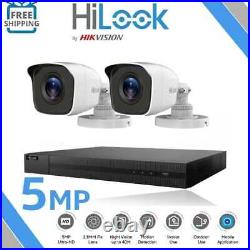 Hikvision 5mp Cctv System Full Hd Dvr 4/8ch 40m Night Vision Outdoor Camera Kit