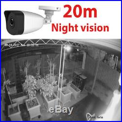 Hikvision 5mp Cctv System Uhd 4k Dvr 4ch 8ch Exir 20m Night Vision Camera Kit Uk