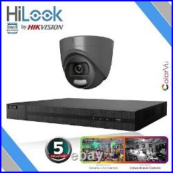 Hikvision 5mp Colorvu Cctv System Dvr Nightvision Surveillance Camera Kit Bundle