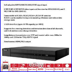 Hikvision 8mp 5mp Cctv System Ultra Hd 4k Dvr 4ch 8ch Night Vision Camera Kit Uk