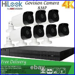 Hikvision 8mp Cctv 4k Uhd Dvr 4ch 8ch System Outdoor Full Camera Security Kit
