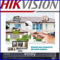 Hikvision 8mp Dvr Cctv Ultra Hd Dvr 4k 5mp Night Vision Bullet Camera Full Kit