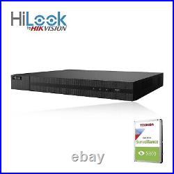 Hikvision Audio Cctv Camera Kit Hilook MIC System Hdmi Dvr Night Vision Outdoor
