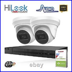 Hikvision Audio Cctv System Camera MIC Kit Hilook Hdmi Dvr Night Vision Outdoor