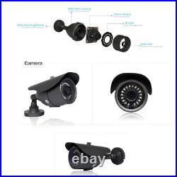 Hikvision CCTV Camera System 5MP 4CH DVR HDD Outdoor Home/Office Security Kit UK