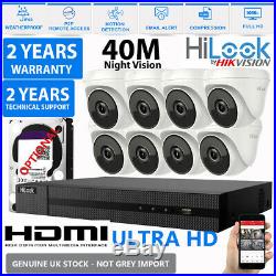 Hikvision CCTV HD 1080P 5MP 40M NightVision Outdoor DVR Home Security System Kit