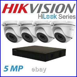 Hikvision CCTV HD 4K 5MP Night Vision Outdoor DVR Home Security System Kit 4TB