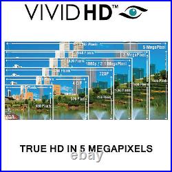 Hikvision CCTV HD 5MP Colour Cast Camera Night Vision DVR Home Security Kit 1080