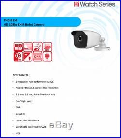 Hikvision CCTV KIT 4CH 8CH Full HD 1080P Night Vision DVR Home Security System
