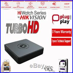 Hikvision CCTV KIT 4CH 8CH HD 1080P Night Vision DVR Home Security System Kit