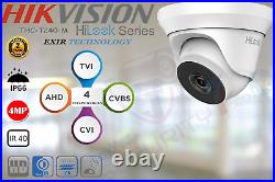 Hikvision CCTV KIT 5MP 1080P Night Vision Outdoor DVR Home Security System HD UK