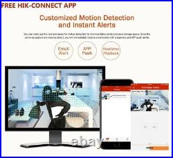 Hikvision Cctv Camera System Hdmi Dvr 4 8 16 Nightvision Outdoor Full Kit Home