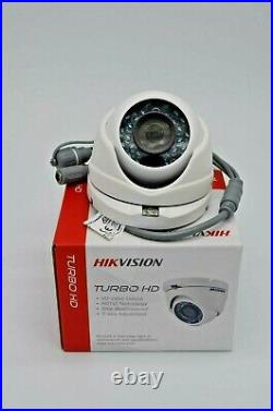 Hikvision Cctv Security System 16ch Kit 16 Camera Dome Turbo Hd (hdd Custom)