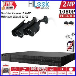 Hikvision Cctv System Full Hd 1080p 4-ch 8-ch Dvr Bullet Night Vision Camera Kit