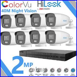 Hikvision Colorvu Cctv System Hilook Camera Kit Outdoor 40m Night Vision Kit Uk