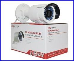 Hikvision DS-7608NI-E2/8P 8CH NVR & 6pcs DS-2CD2042WD-I 4MP Bullet Camera Kit