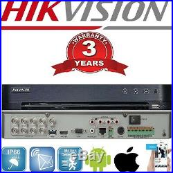 Hikvision DVR CCTV 4MP HD Cameras NightVision Outdoor Home Security System Kit