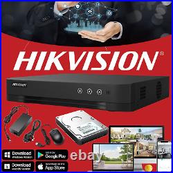 Hikvision DVR CCTV System Camera 1080P Full HD Night Vision Outdoor Security KIT