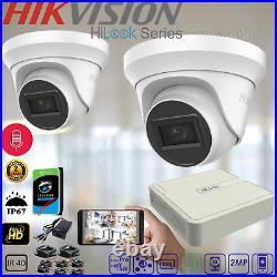 Hikvision Hilook 2mp Cctv Hd Night Vision Outdoor Dvr Home Security System Kit
