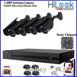 Hikvision Hilook 4ch 8ch Cctv System Dvr Bullet Night Vision Outdoor Camera Kit