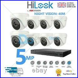 Hikvision Hilook 5mp Cctv 40m Night Vision Outdoor Dvr Home Security System Kit