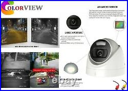 Hikvision Hilook 5mp Cctv System Uhd Dvr 4/8ch Colorful Night Vision Camera Kit