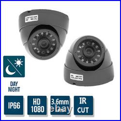 Hikvision Hilook CCTV 3x1080P Night Vision Outdoor DVR Home Security System Kit