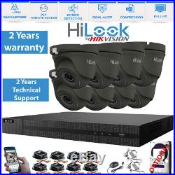 Hikvision Hilook CCTV HD 1080P Night Vision Outdoor DVR Home Security System Kit
