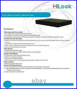 Hikvision Hilook CCTV KIT 4CH 8CH 5MP DVR 5MP HD Bullet Home Security System Kit