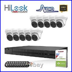 Hikvision Hilook Cctv MIC Audio System Hdmi Dvr Night Vision Outdoor Camera Kit