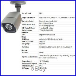 Hikvision Hilook Cctv System 4ch 8ch 1080p Dvr Night Vision Turret Hd Camera Kit