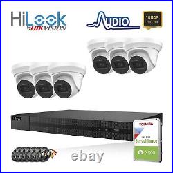 Hikvision Hilook Cctv System Hdmi Dvr Night Vision Outdoor Camera MIC Audio Kit