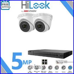 Hikvision Hilook Cctv System Ip Poe 8mp Nvr 5mp Camera 30m Night Vision Kit Uk