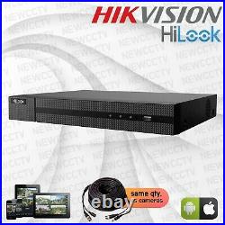 Hikvision Hilook Colour 1080p Cctv Night Vision Outdoor Home Security System Kit