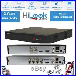 Hikvision Hilook Hd Cctv System 4ch 8ch Dvr Dome Night Vision Outdoor Camera Kit
